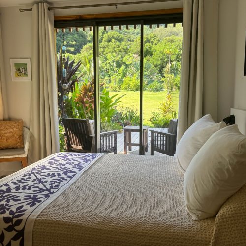 vue jardin chambre d'hôtes