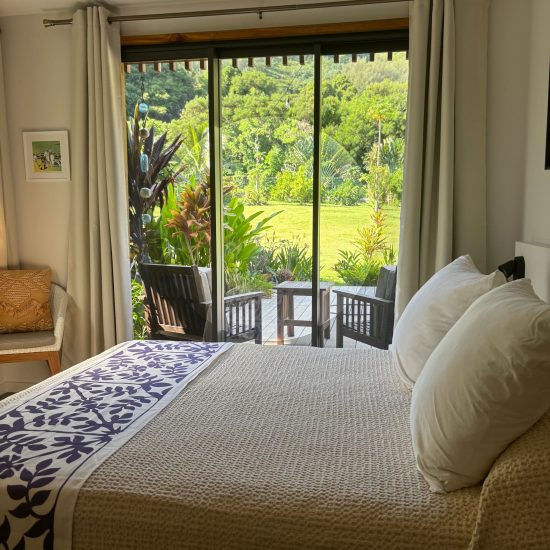 vue jardin chambre d'hôtes