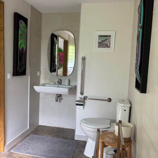 salle de bain chambre d'hôtes