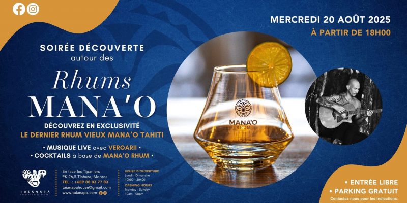 rhum manao tahiti
