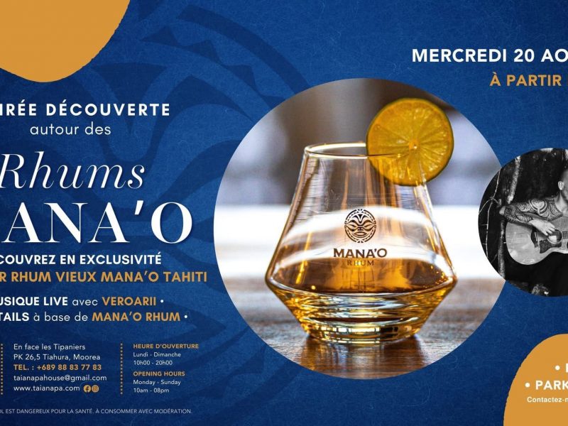 rhum manao tahiti